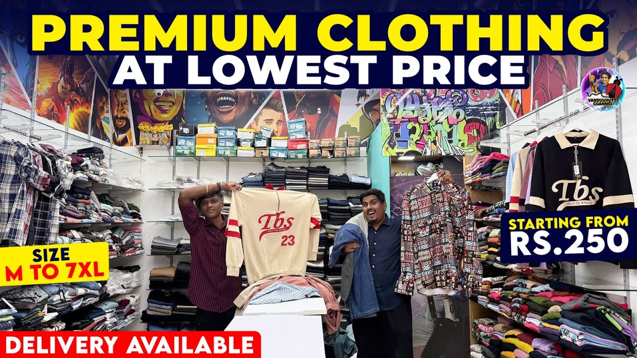 Premium Quality Clothing Shop in Chennai | M to 7 XL size  | Brandspot