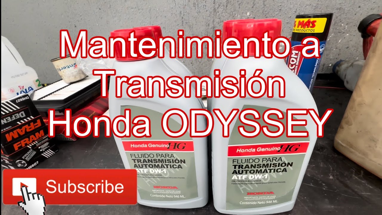 Cambio de aceite Transmisión Honda ODYSSEY