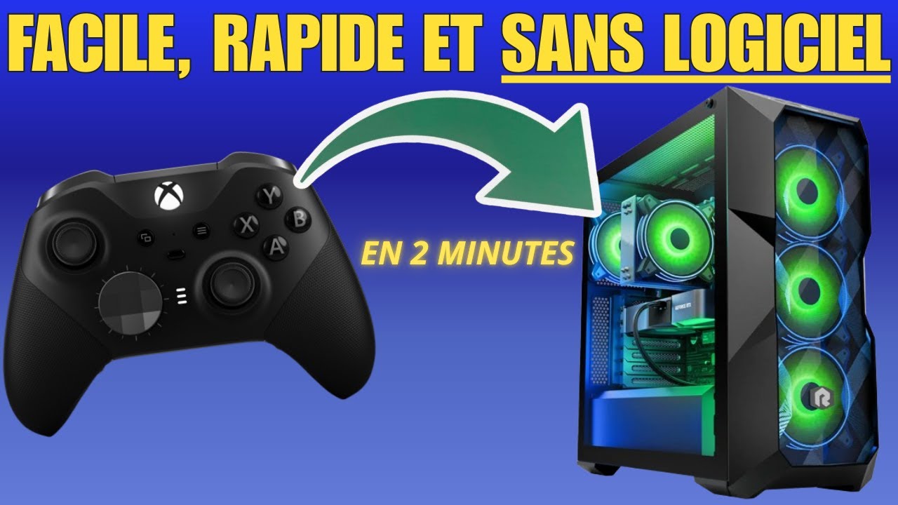 Comment connecter une manette Xbox sur PC | TUTO GAMING RAPIDE ET FACILE | #tutorial #gaming #pc