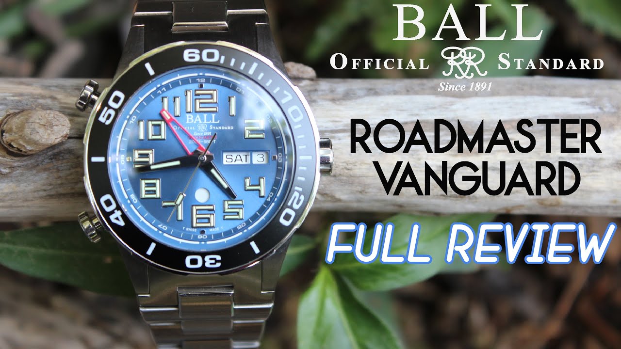 Ball Roadmaster Vanguard Full Review | A Quality Swiss Made Chronometer | Tritium Gas Tubes Galore!