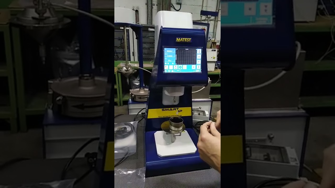 Asphalt penetration test ASTM D5