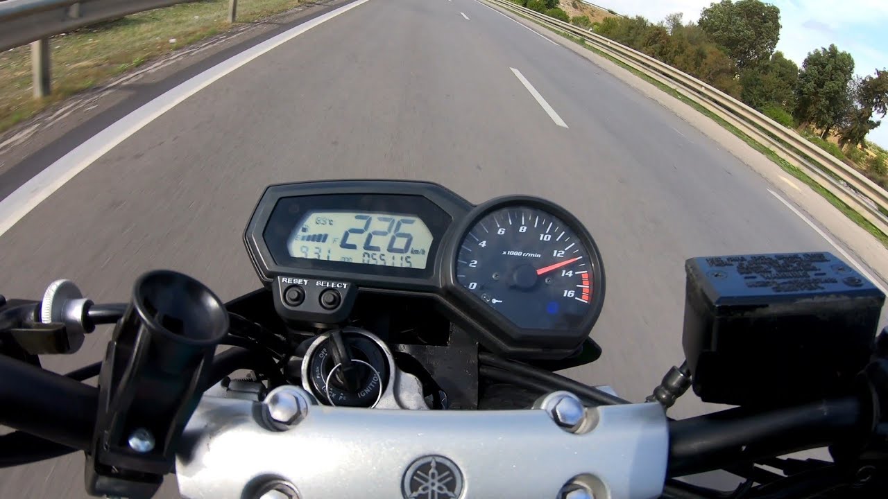Let's go to bizerte on the YAMAHA FZ6 | full send