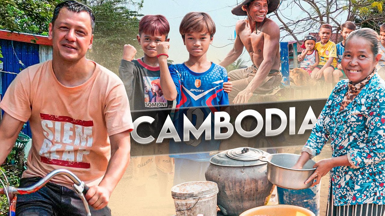Exploring a Real Cambodian Village | Local Life & Adventure Near Siem Reap