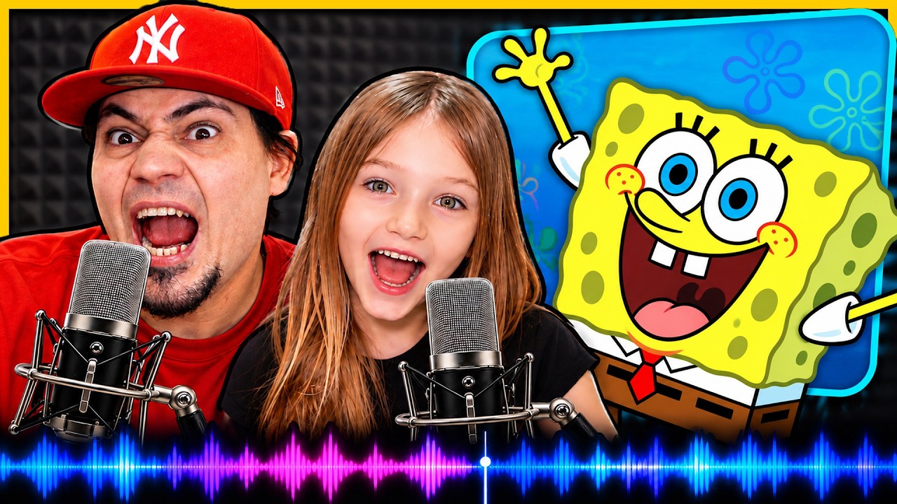Podkładamy głos POD SPONGEBOBA z LARĄ i wyszło to... 🎤 The Choicer Voicer