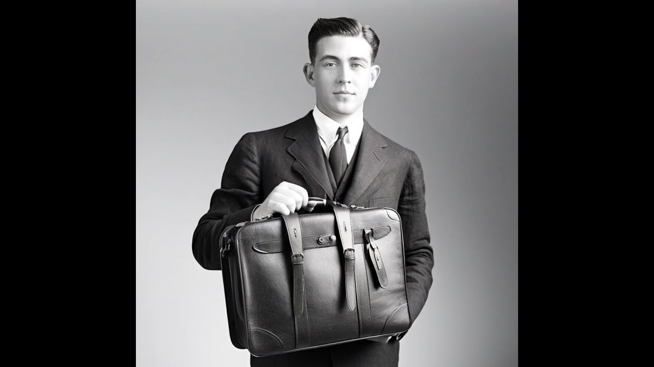 Orson Welles - The Black Gladstone bag