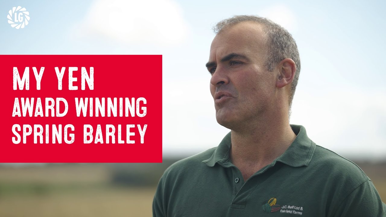 My YEN award winning spring barley | Grower David Bell | Fife, Scotland