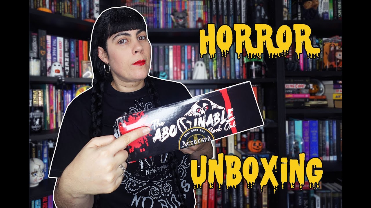 UNBOXING |  THE ABOMINABLE BOOK CLUB JULY