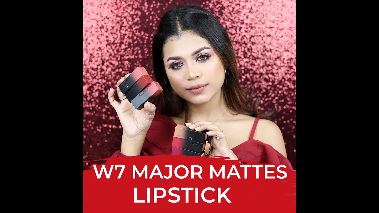 The W7 Major Mattes Lipstick