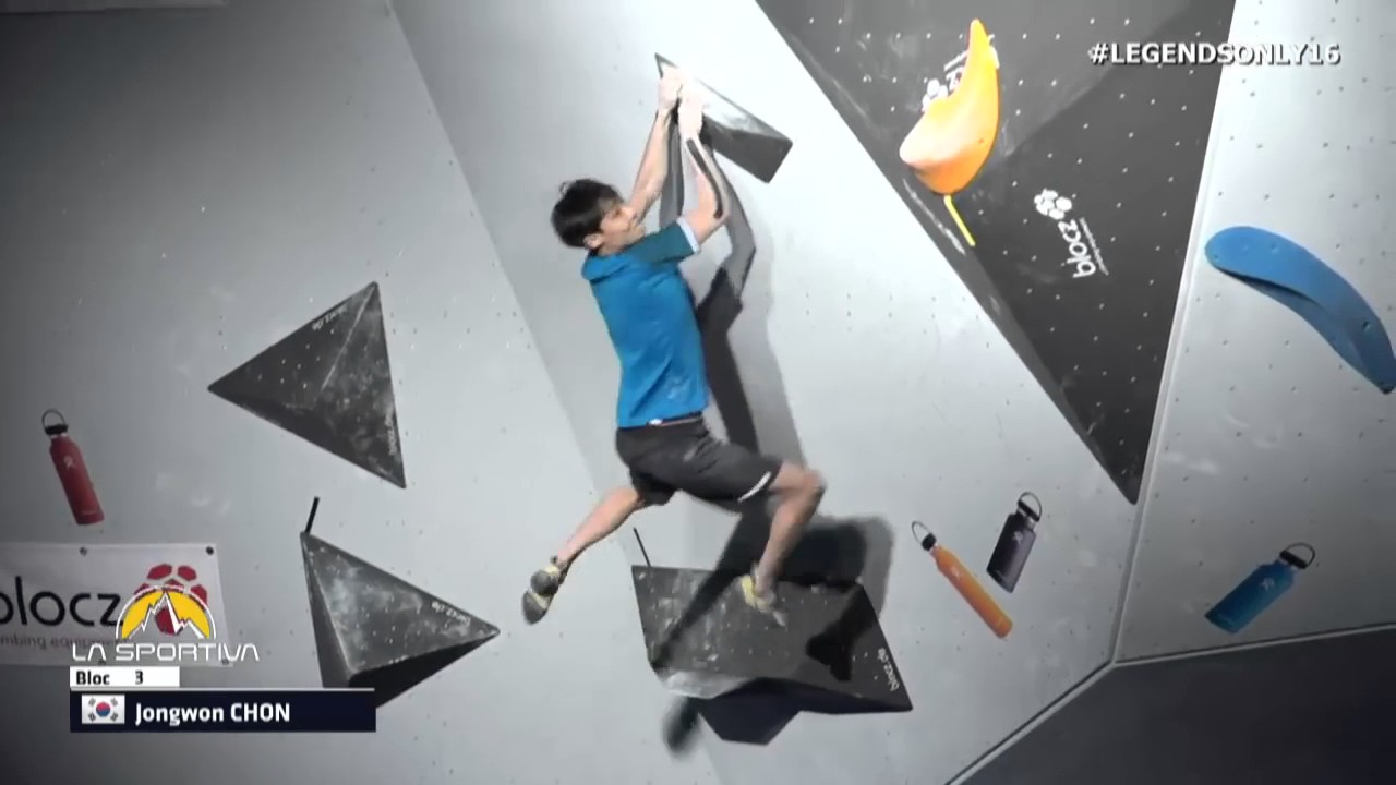La Sportiva Legends Only 2016   Bloc 3   Jongwon Chon mp4