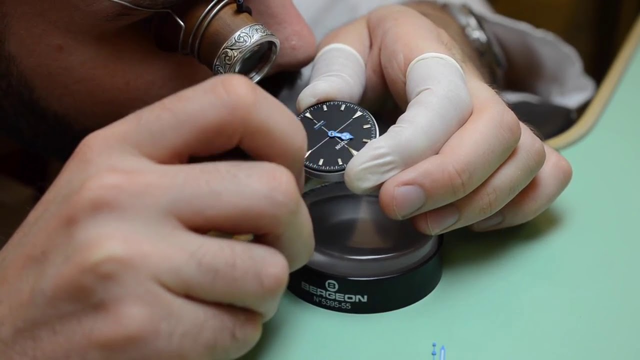 Removal and Setting Watch Hands