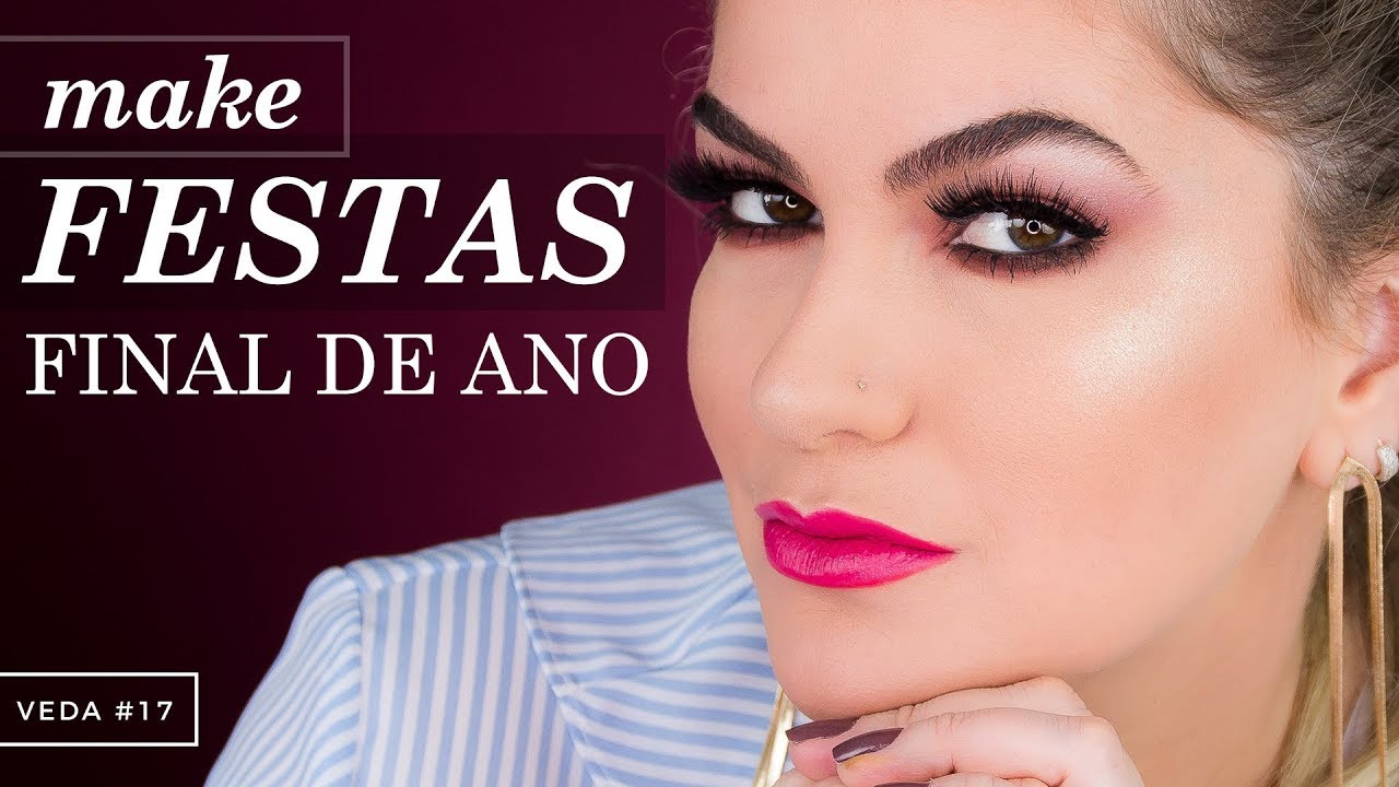 MAQUIAGEM PARA FESTAS DE FINAL DE ANO | VEDA #17 ALICE SALAZAR