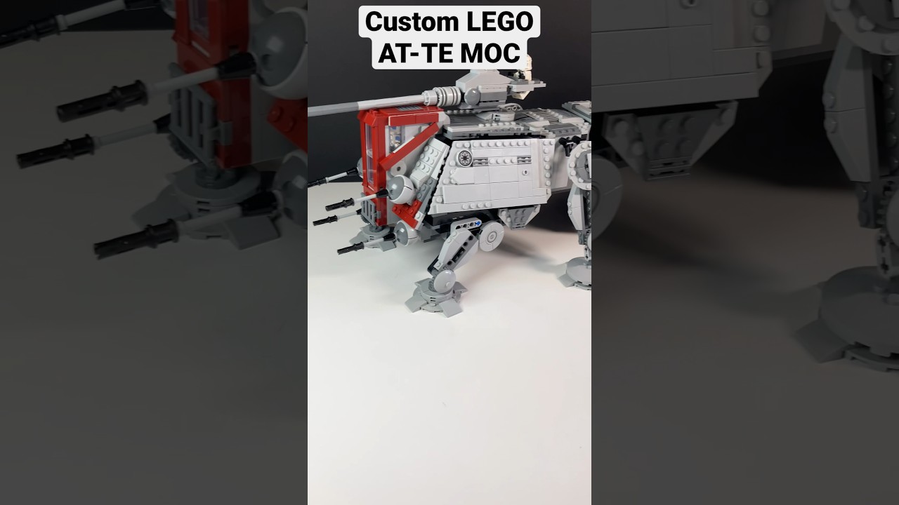 The Pinnacle of LEGO Star Wars | Custom AT-TE MOC #legostarwars