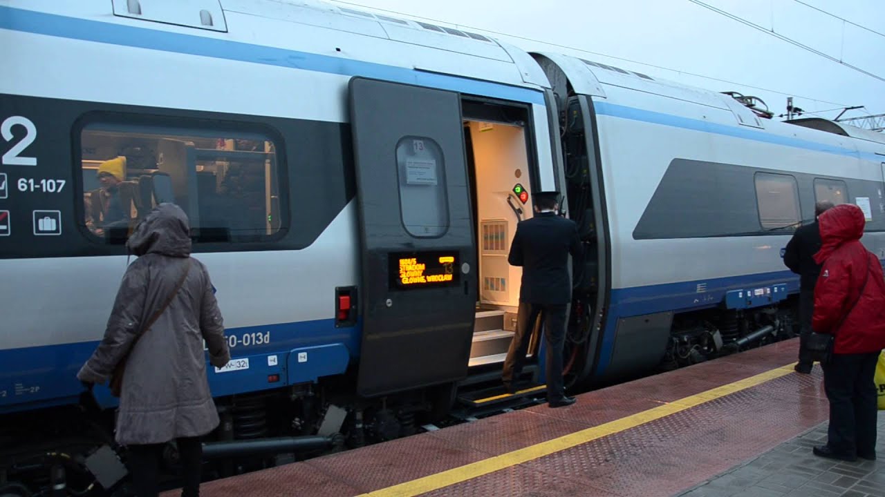 Pendolino Warszawa - Wrocław - Częstochowa Stradom 14.12.2014r.
