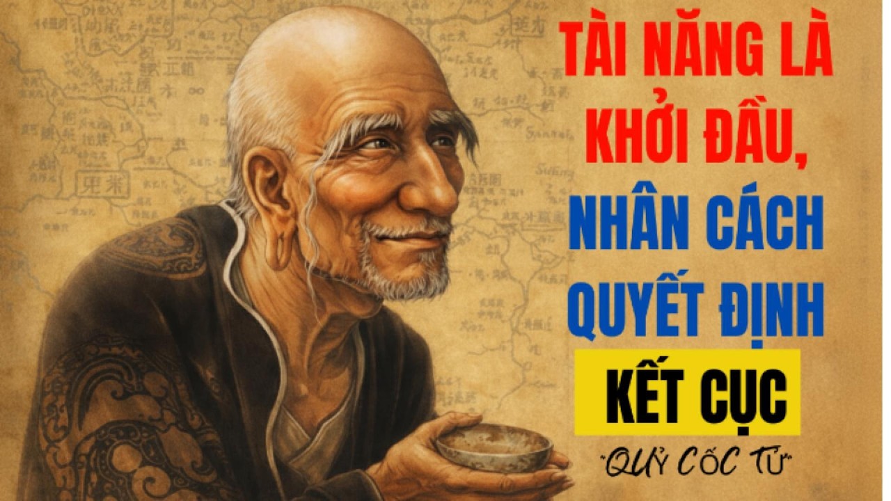 QUỶ CỐC TỬ: TÀI NĂNG QUYẾT ĐỊNH KHỞI ĐẦU, NHÂN CÁCH MỚI LÀ THỨ QUYẾT ĐỊNH KẾT CỤC.