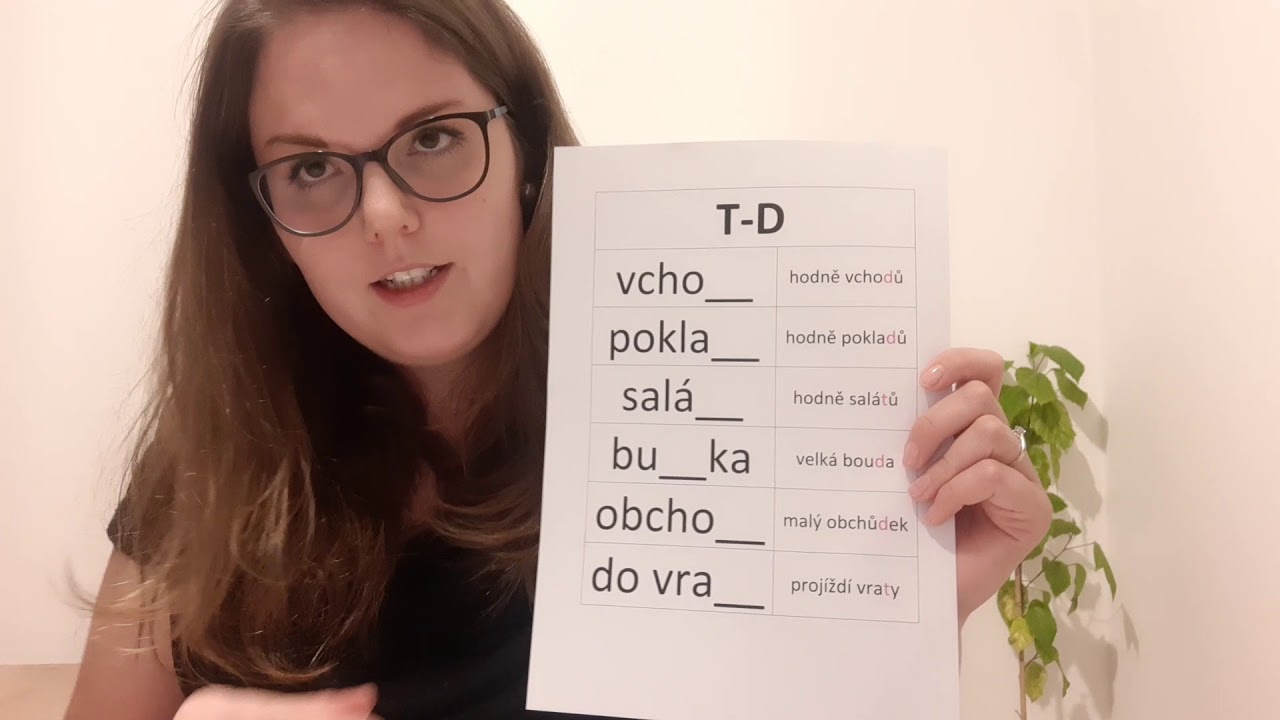 Jak na párové souhlásky