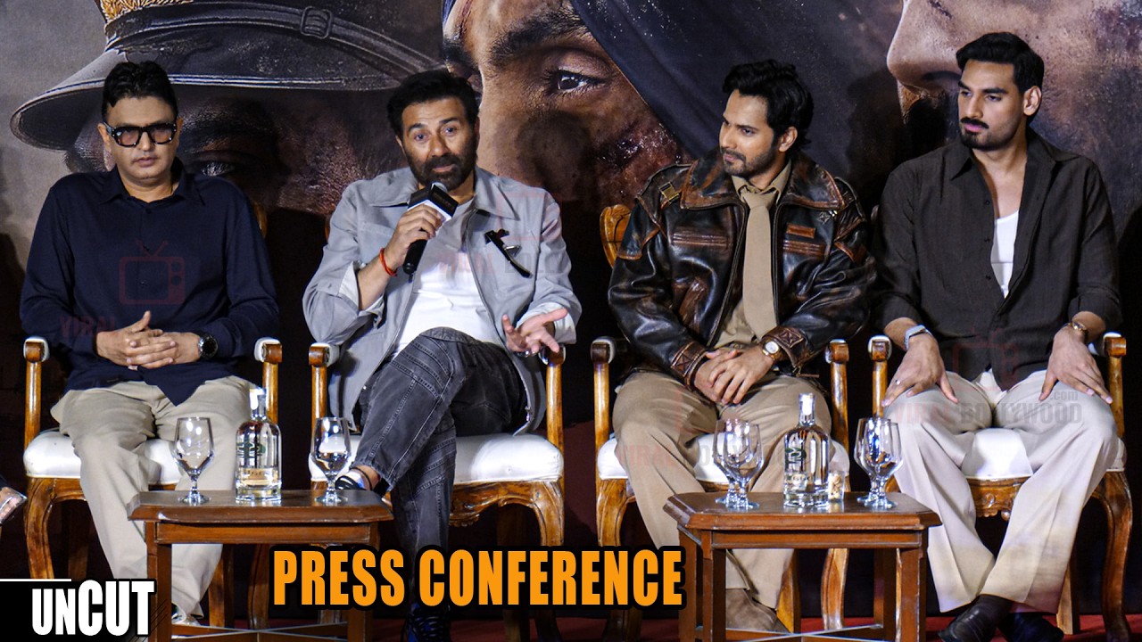 BORDER 2 Success | Press Conference | Sunny Deol, Varun Dhawan, Ahan Shetty, Sonam Bajwa
