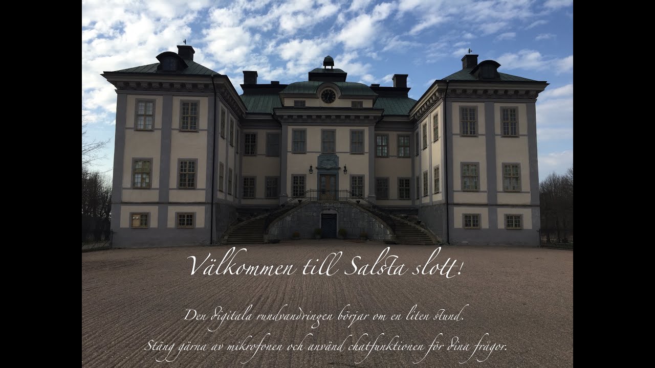 Rundtur på Salsta slott med Niclas Malmberg