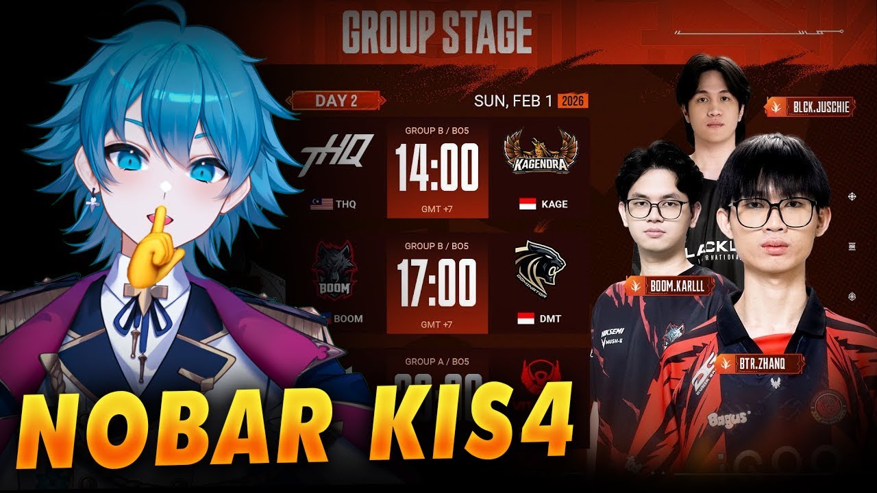 🔴 Ayo Nobar Restream KIS4 HOK - BTR Cuy
