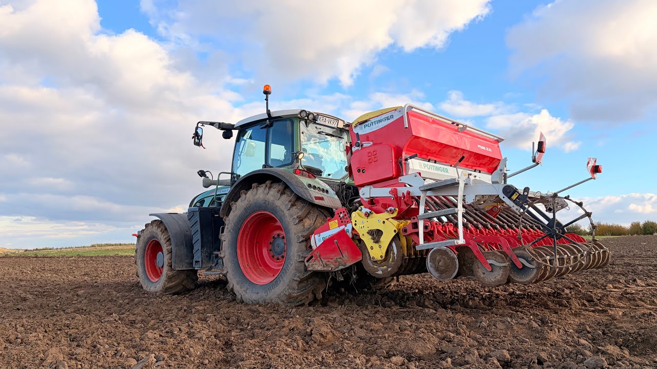 Siew 2025! Siewnik Pottinger Vitasem 302ADD & Fendt 724 Vario!
