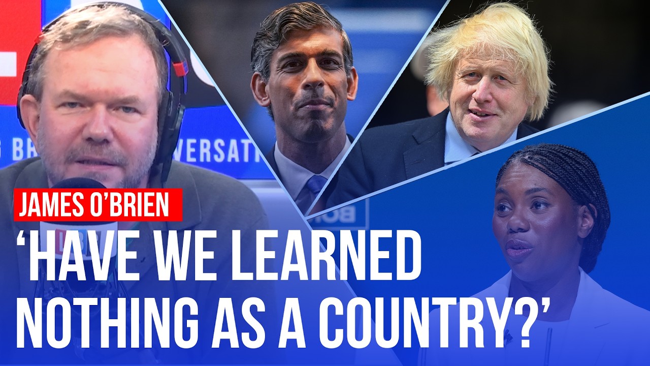 'Is the Conservative Party finished?': James O'Brien on LBC