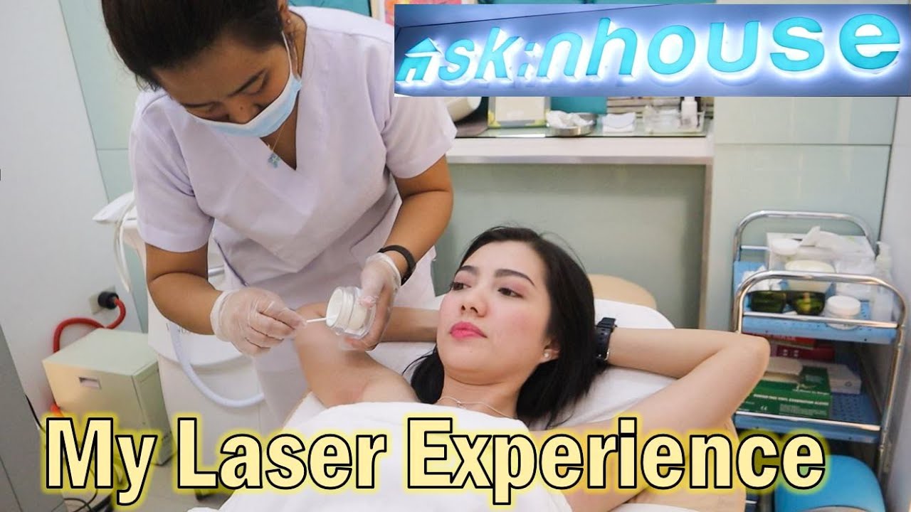 Underarm Hair Removal + My  Laser Experience by SkinHouse
