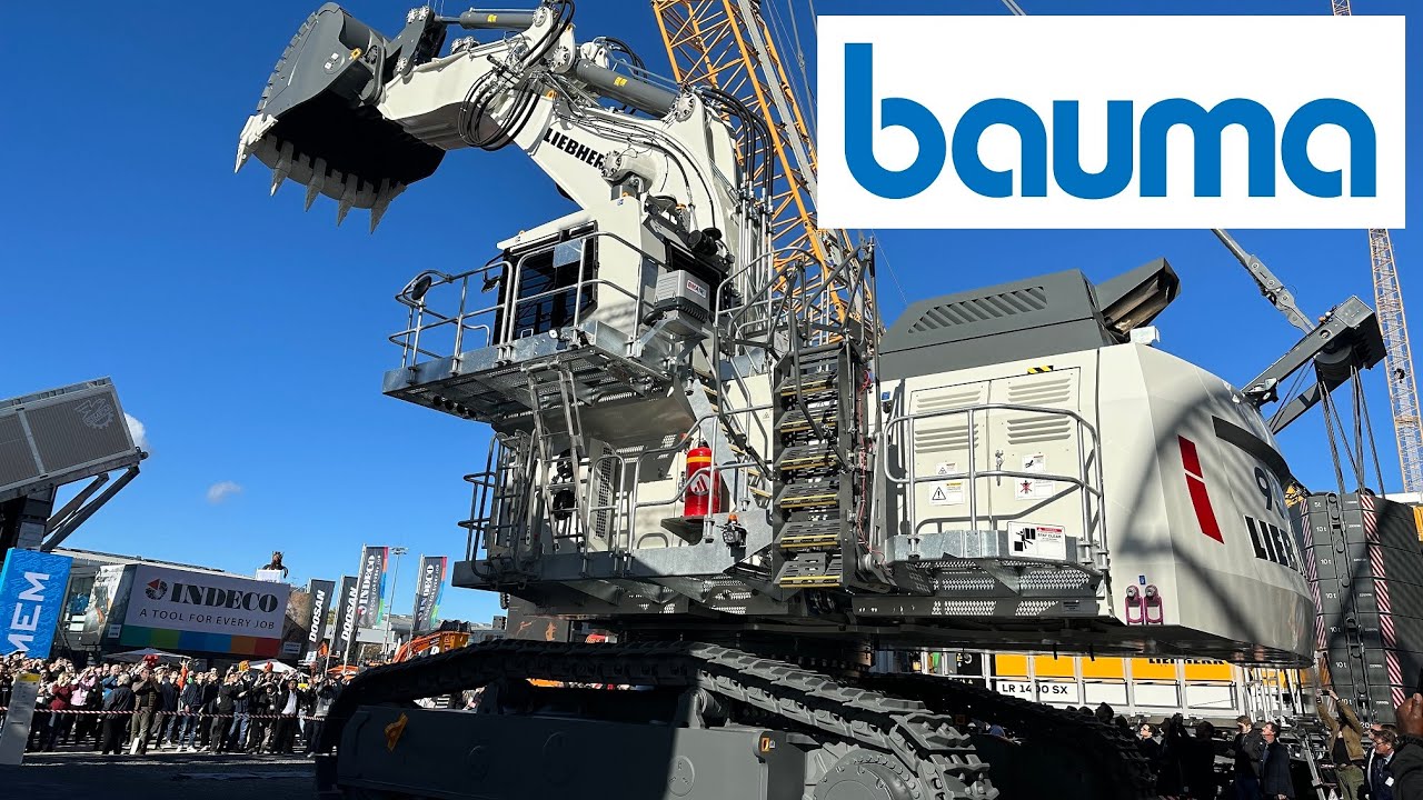 Liebherr și giganții utilajelor | Bauma 2022