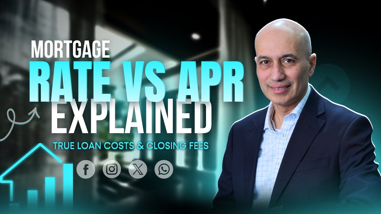 Mortgage Rate vs APR Explained (Simple Example That Saves You Money)