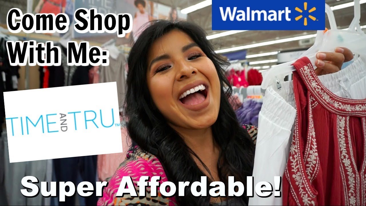 Come Shop With Me: NEW Women's Clothing Line at Walmart Time and Tru *Super Affordable*