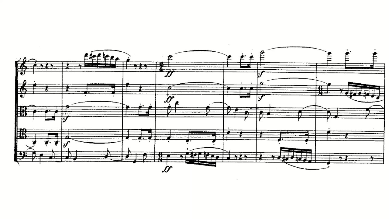 Beethoven: String Quintet in C major, Op. 29 (with Score)