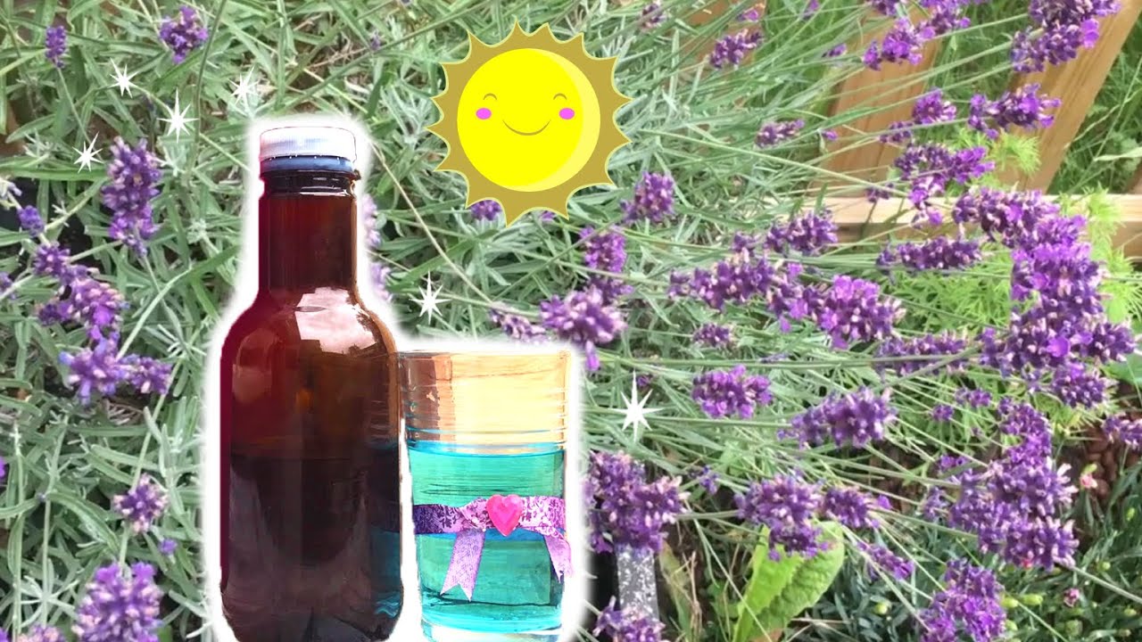 Lavendel limonade maken