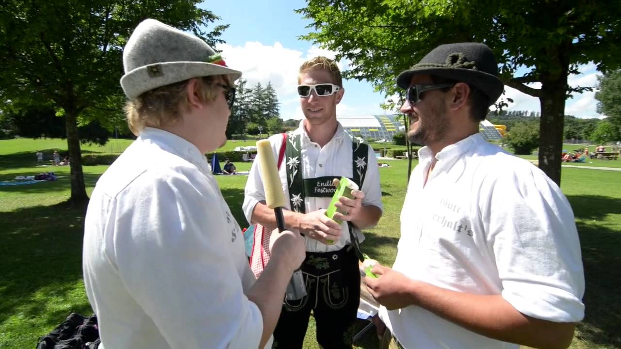 Allgäuer Festwoche 2012 - Festwochenmann - Losamol - Interview