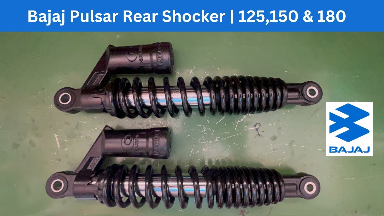Bajaj Pulsar Rear Shock Absorbers|Bajaj Original Rear Shocker Price |Suitable for Pulsar 150,180,125