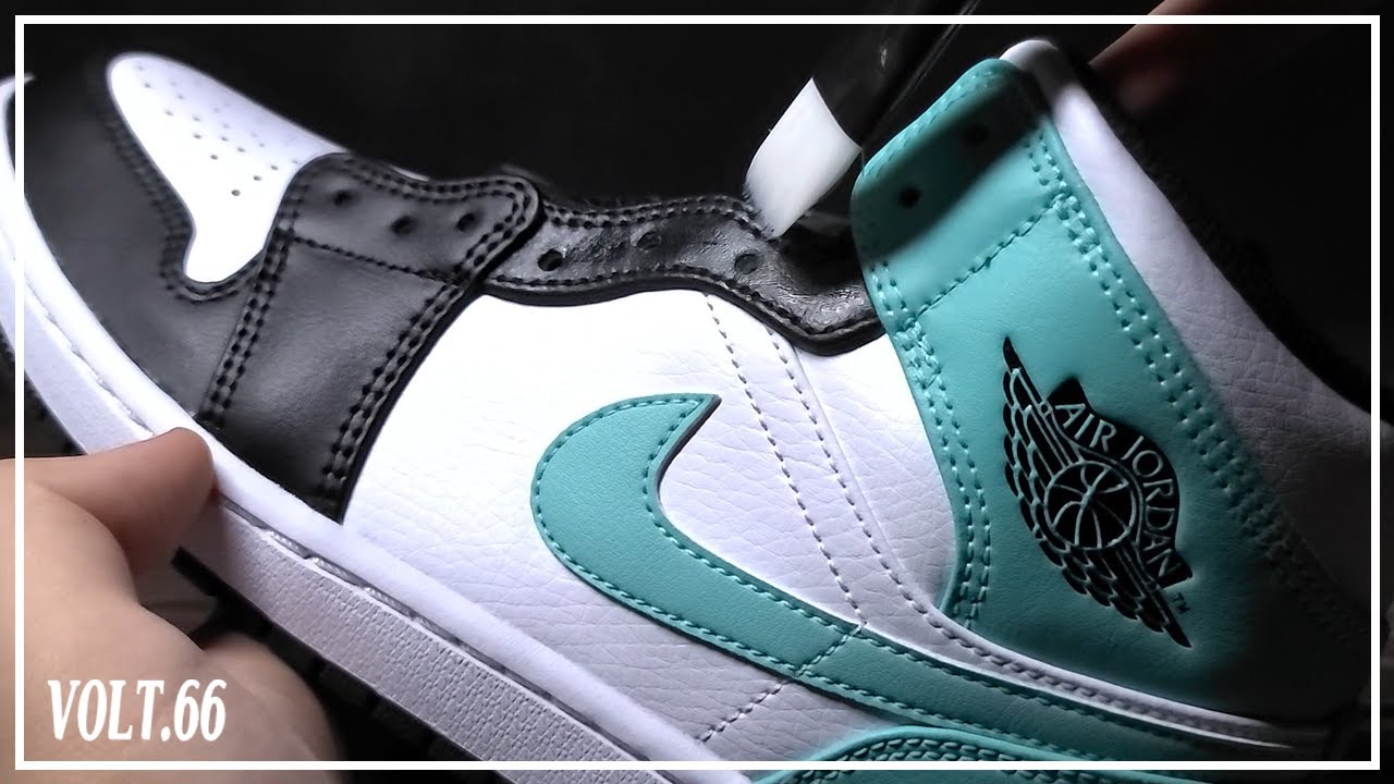 [Custom Shoes] Jordan 1 Island Green Toe Custom