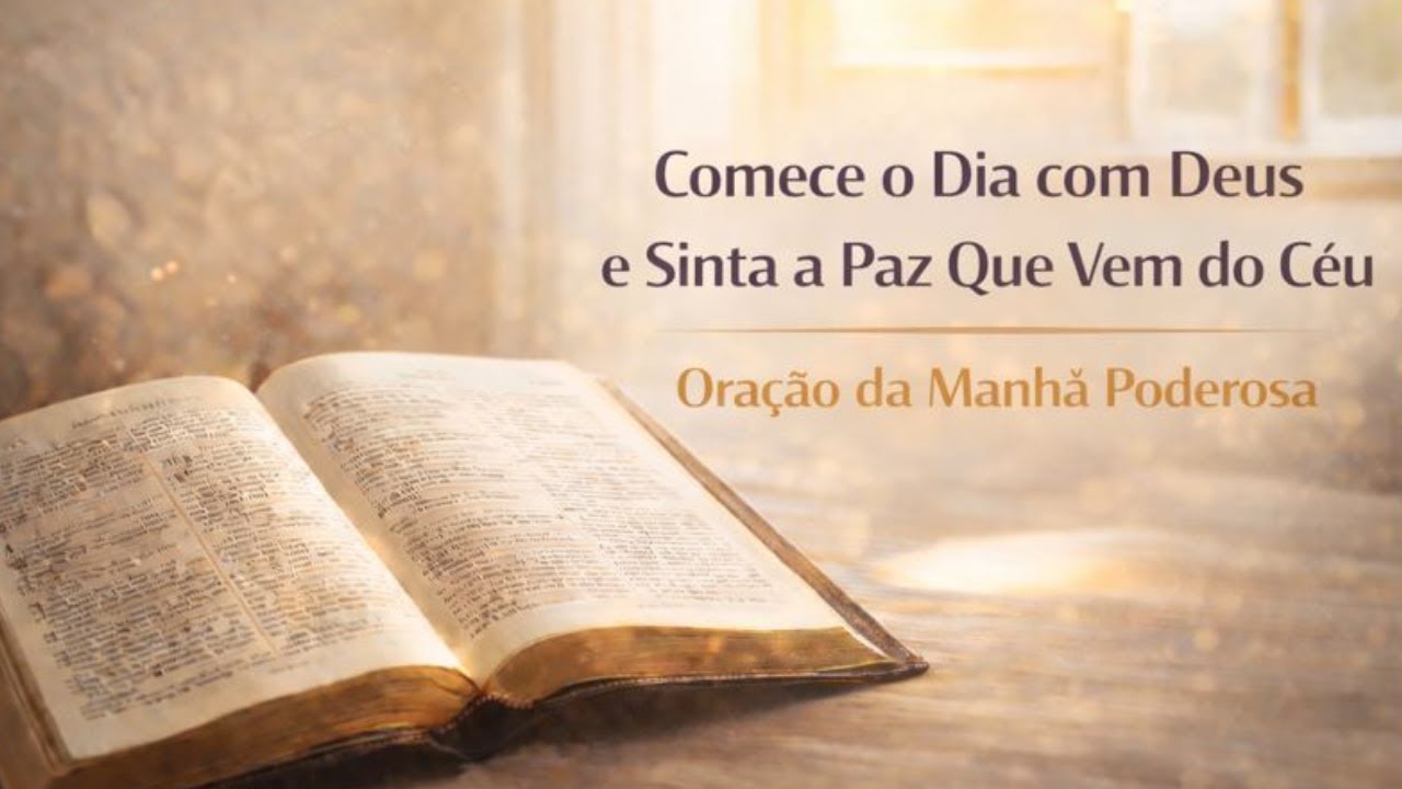 Comece o Dia com Deus e Sinta a Paz Que Vem do Céu: Oração da Manhã Poderosa