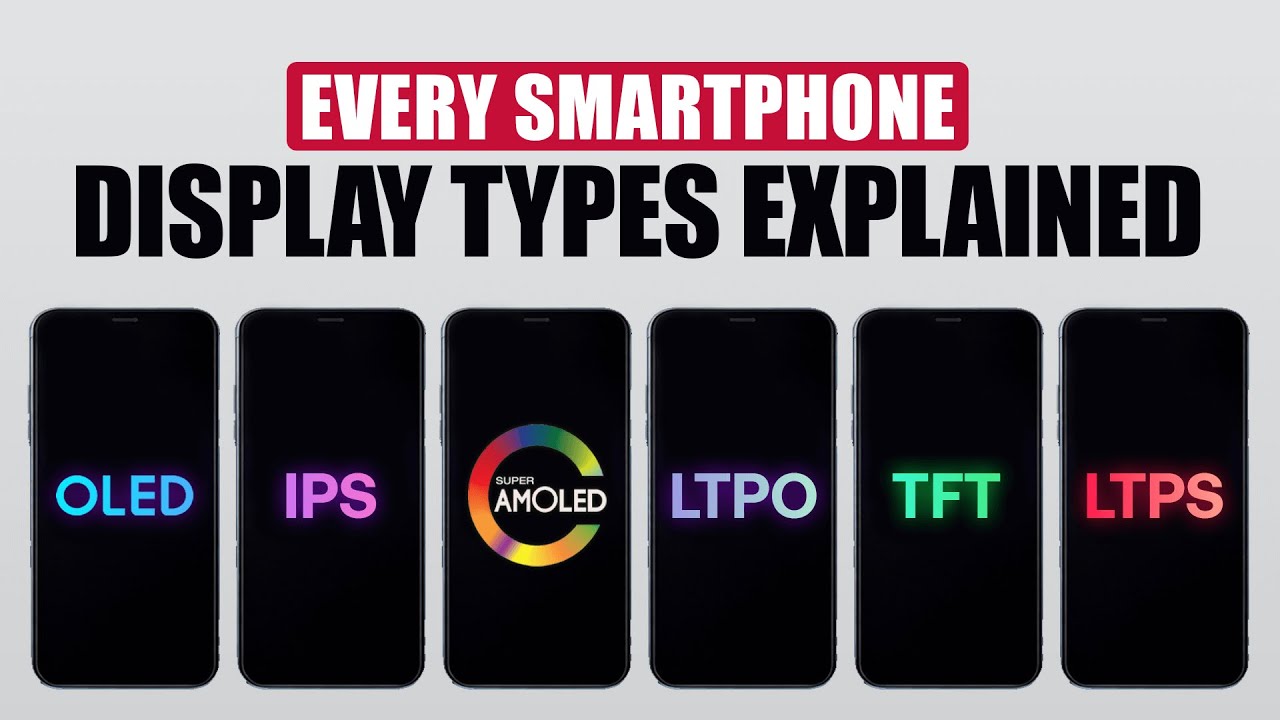 Описание всех типов дисплеев смартфонов | LCD, TFT, IPS, OLED, AMOLED, P-OLED, LTPS, LTPO