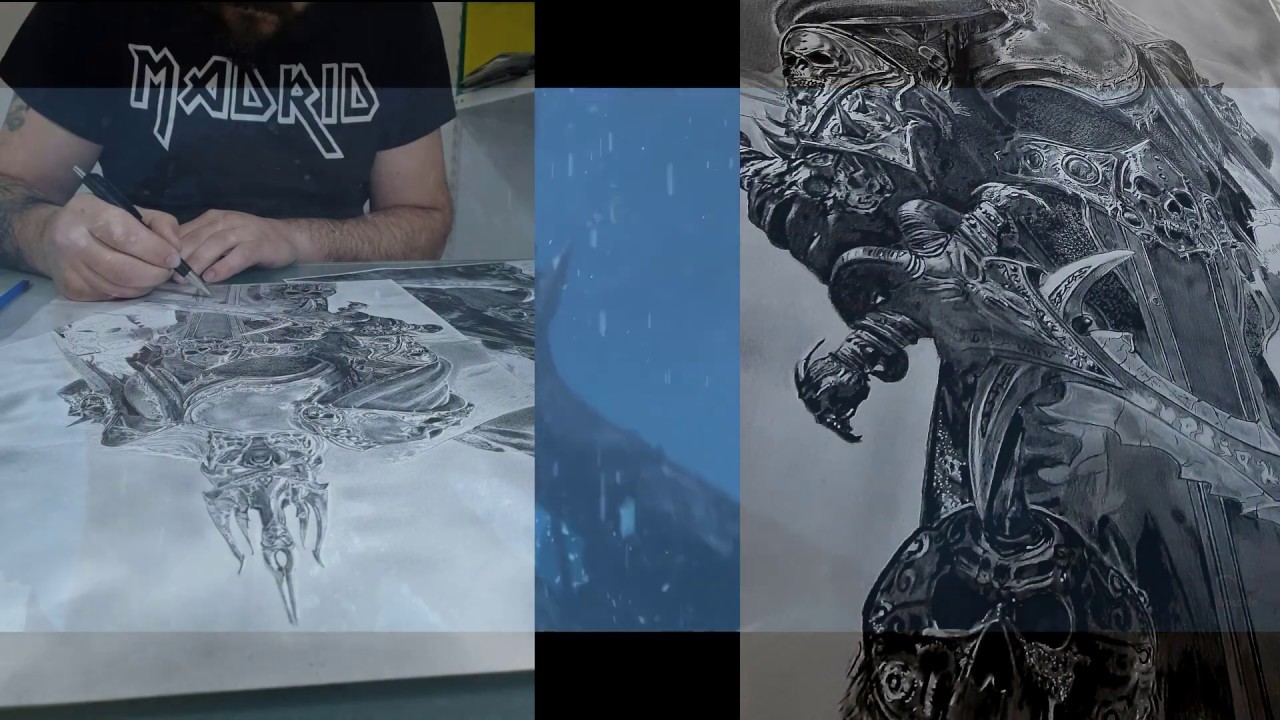 Drawing Lich King 