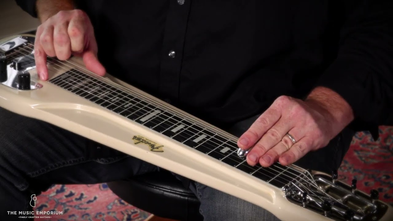 1958 Fender Champ Lap Steel | @themusicemporiumboston