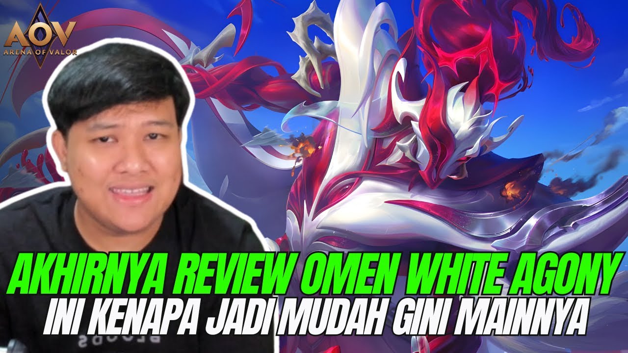 ENAK YA KALO REVIEW SKIN DI HERO YANG KAYA GINI WKWKKW - OMEN WHITE AGONY SKIN REVIEW