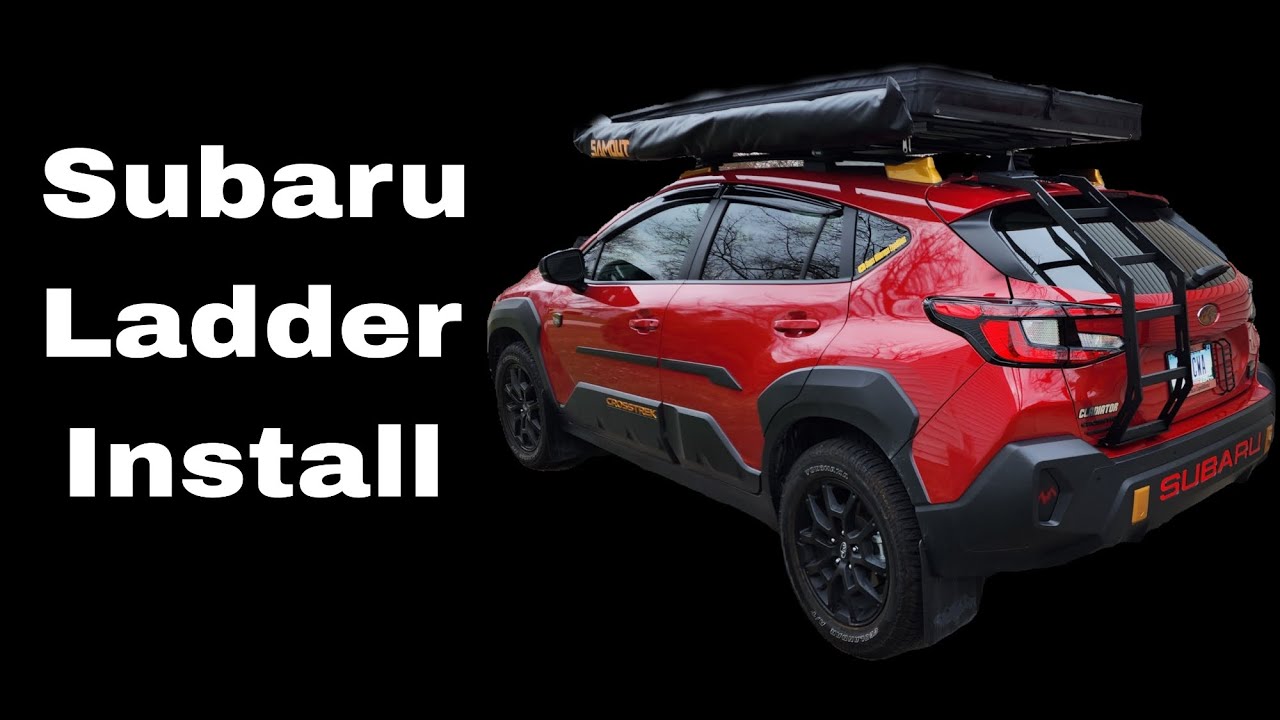2024+ Subaru Crosstrek Ladder Install