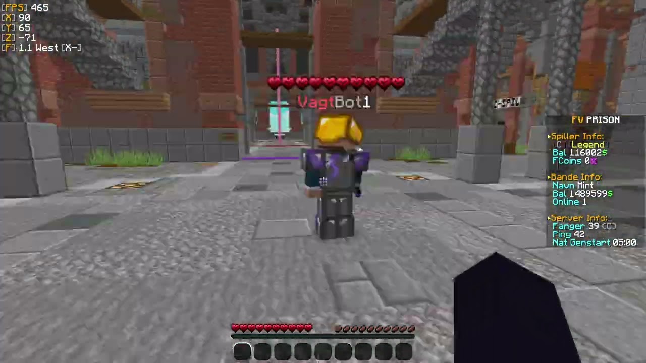 HVORDAN MAN BLIVER RIG I C (FREAKYVILLE PRISON) + vagtkill i enden