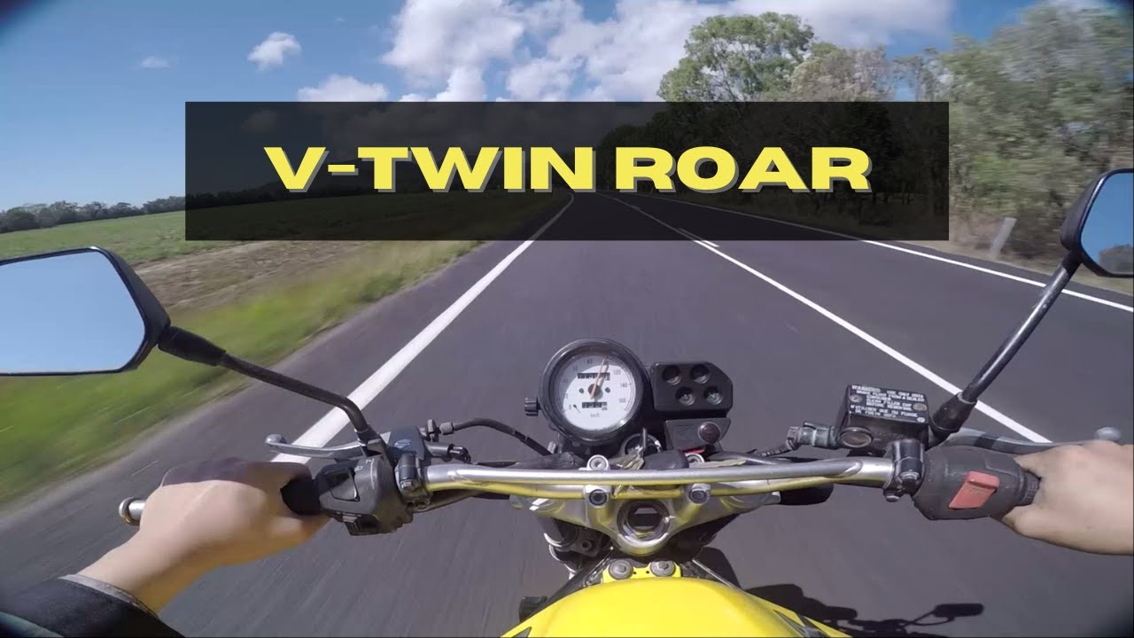 [RAW] On-Board Honda VTR 250 | V-TWIN ROAR!!