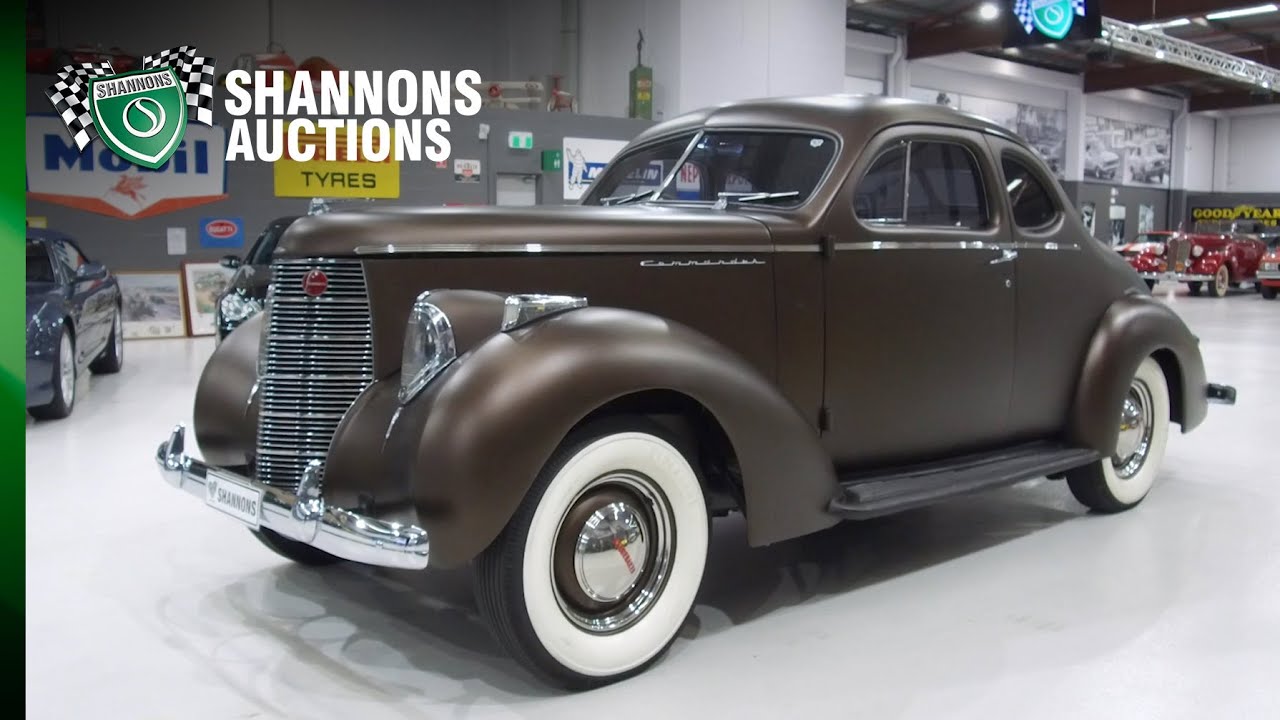 1938 Studebaker Commander Business Coupe (RHD) - 2022 Shannons Autumn Timed Online Auction