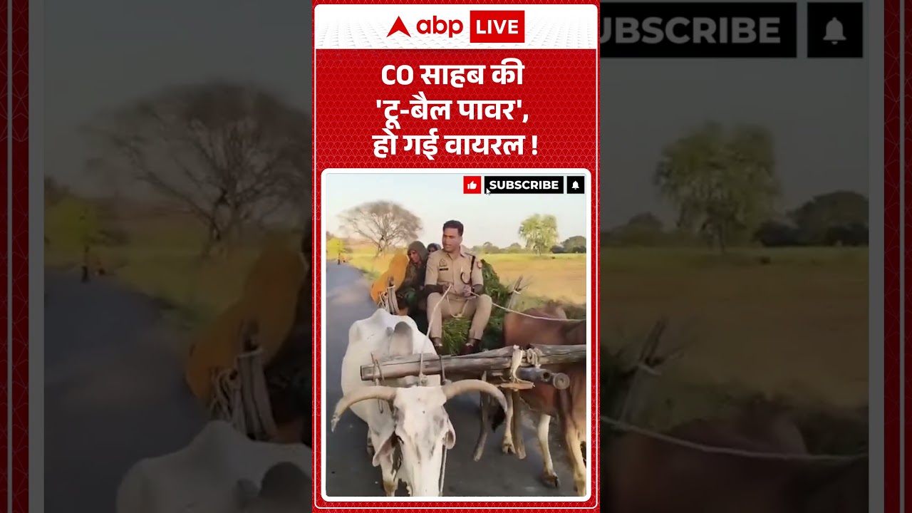 Viral News : CO साहब की 'टू-बैल पावर', हो गई वायरल! | #ytshorts #viralnews #viralvideo #uppolice