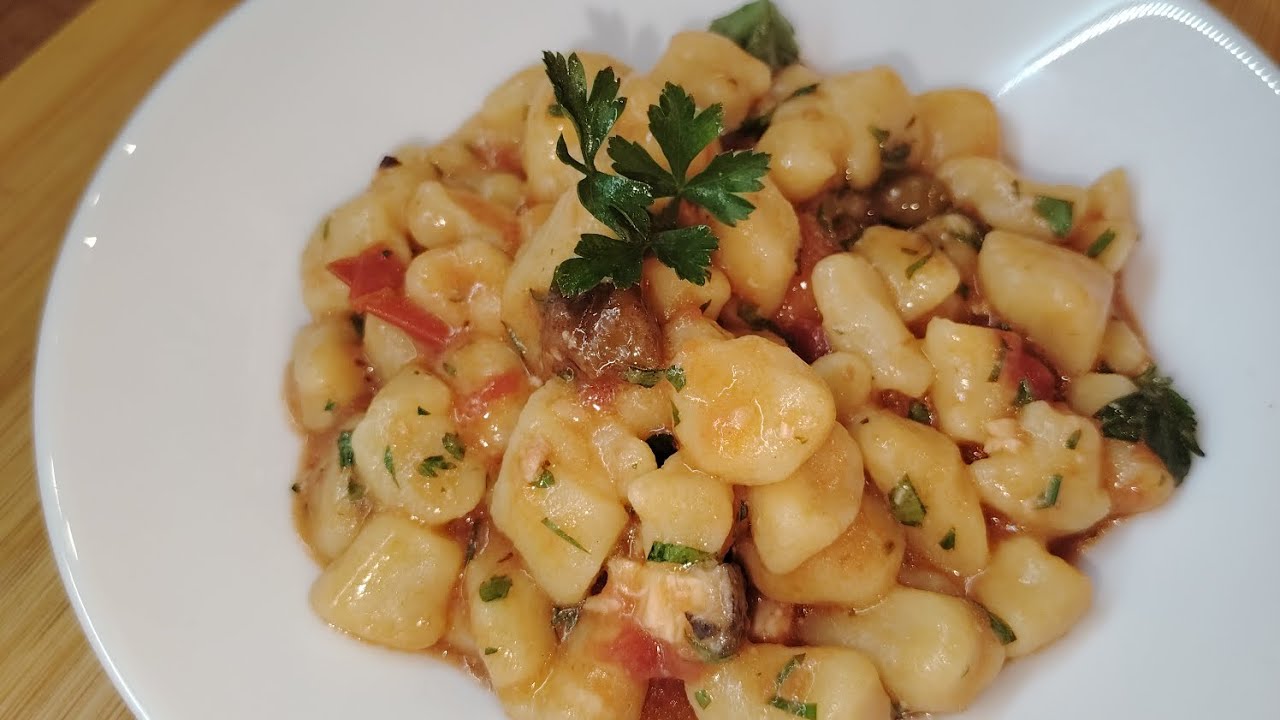 GNOCCHI DI ZUCCA AL RAGÙ DI PESCE ricetta gnocchi di zucca 