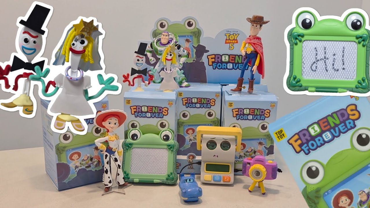 Unboxing Toy Story 5 Friends Forever Series Figures Top Toy Blind Box