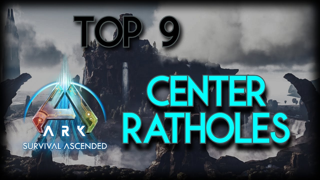 Top 9 Best ASA Center Ratholes | Official Servers | ARK Survival Ascended