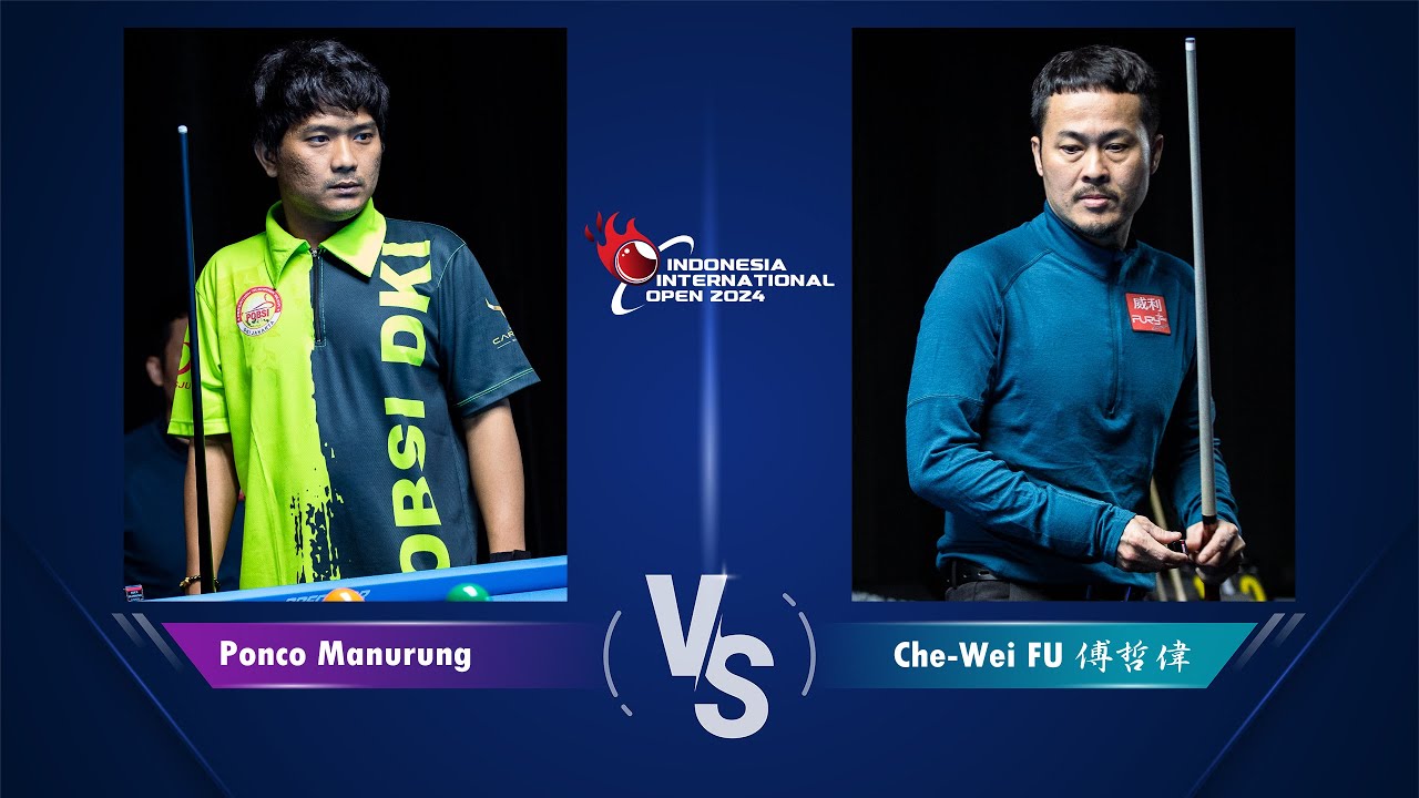 Ponco Manurung vs Che-Wei FU 傅哲偉｜2024 Indonesia International Open 印尼國際公開賽