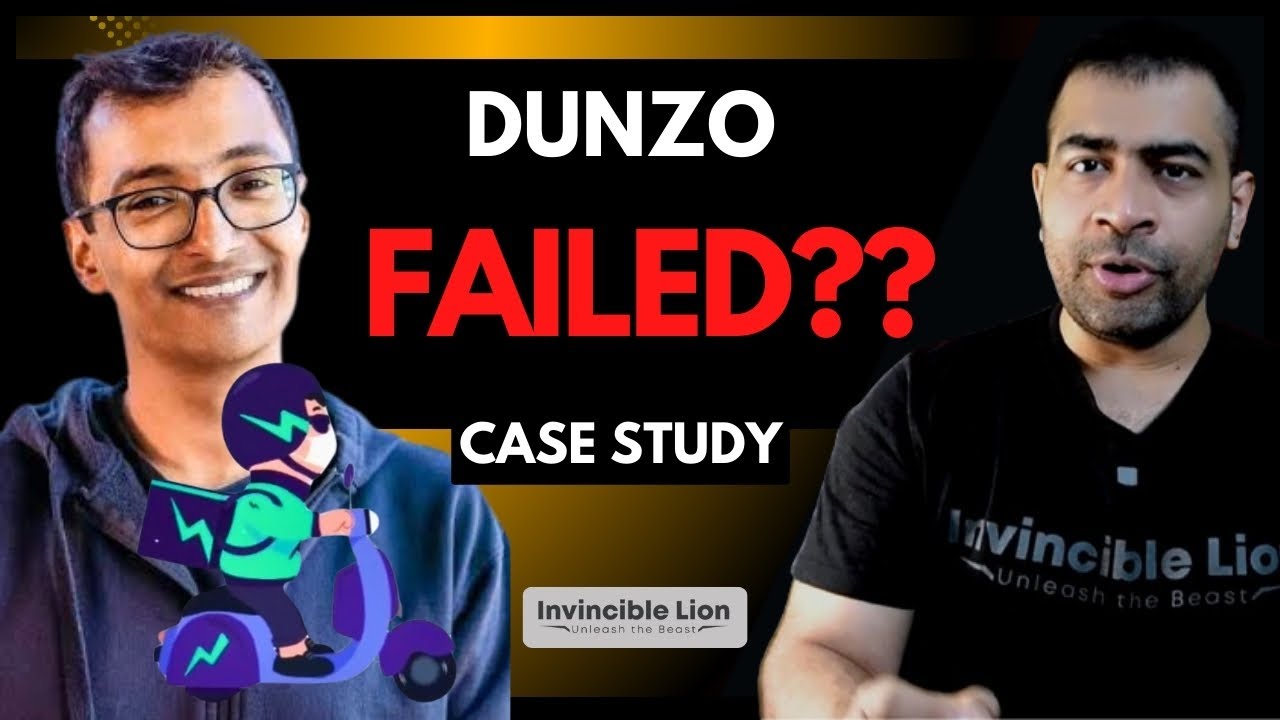 Why Dunzo Failed? Dunzo Story and Case Study | Invincible Lion | Ajay Singh Shekhawat