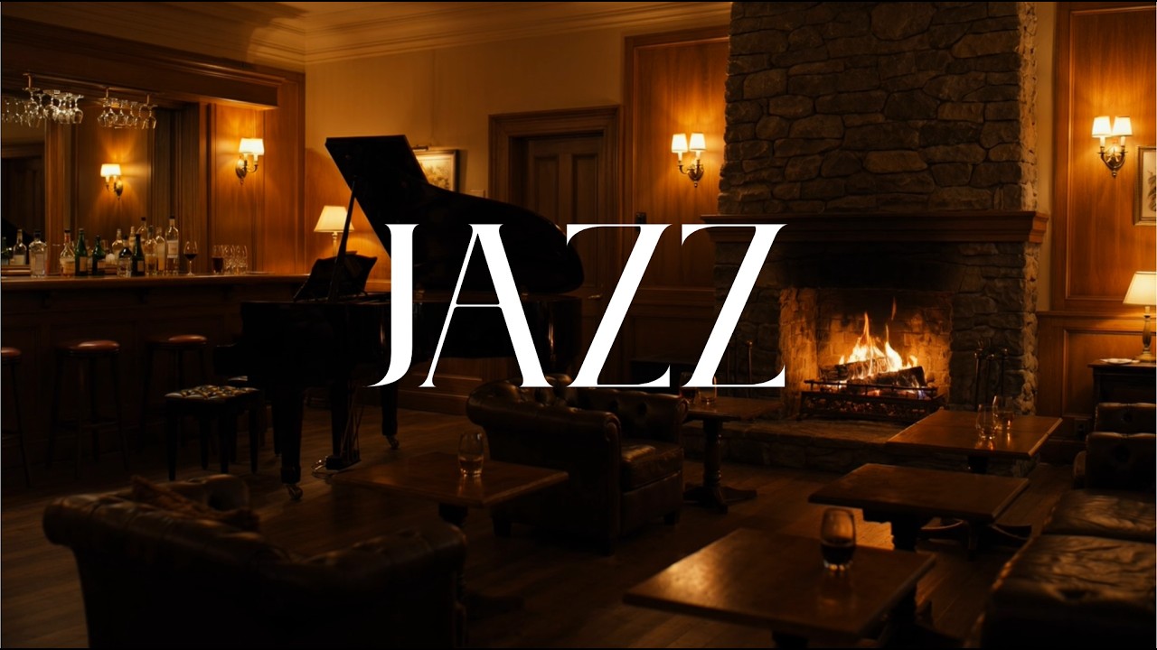 Midnight Jazz Lounge 🔥 | Cozy Jazz Ambience for Study, Work & Relaxation