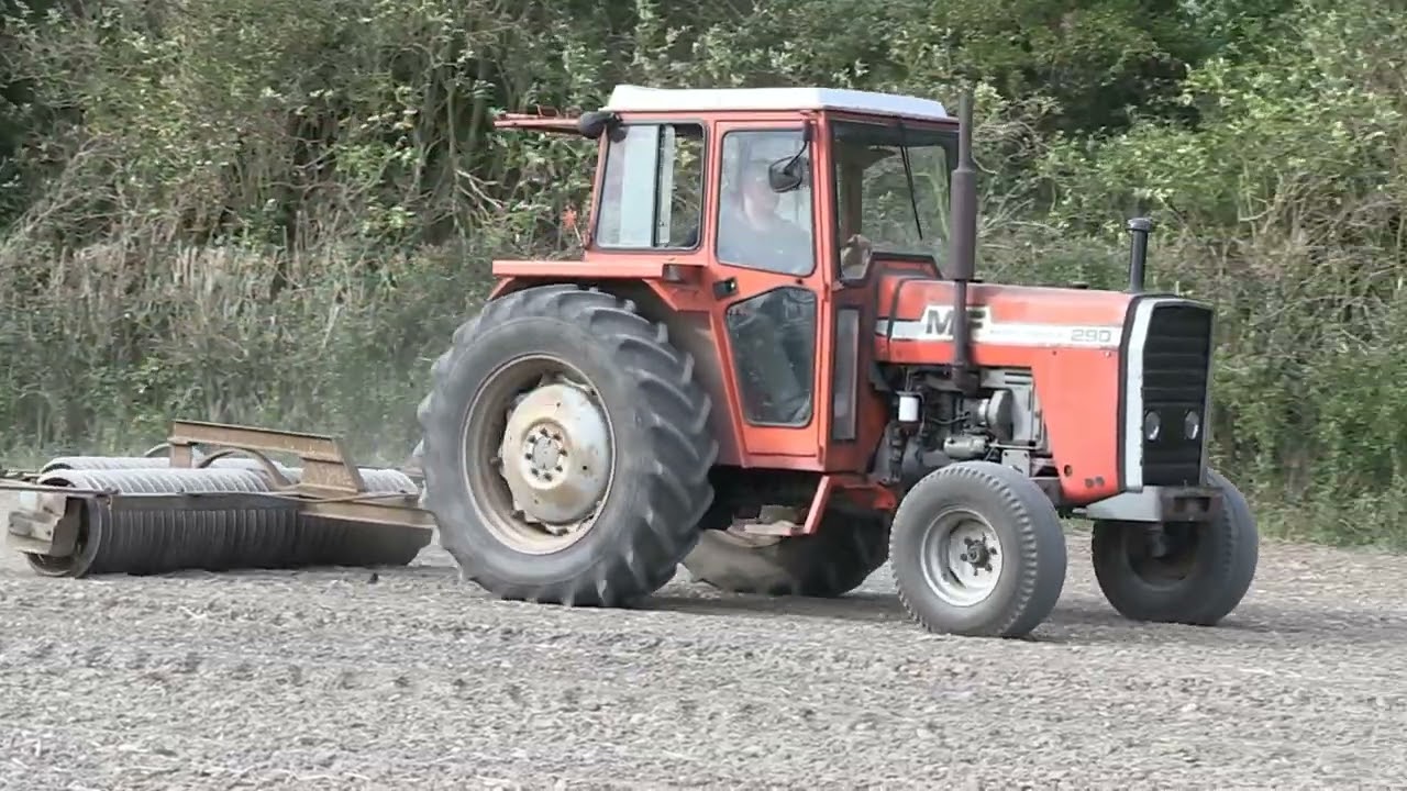 MASSEY FERGUSON 290 AND CAMBRIDGE ROLLS